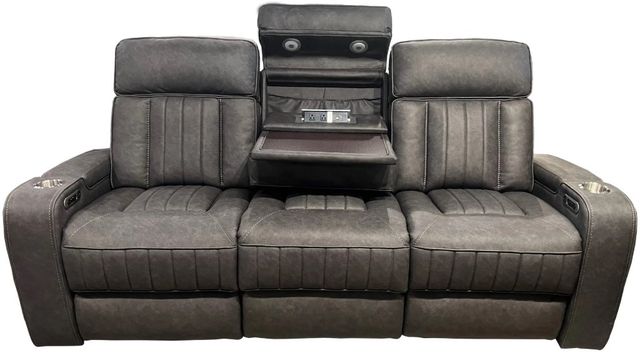 Parker House® Equinox Mercury Power Theater Reclining Sofa with Headrest-3