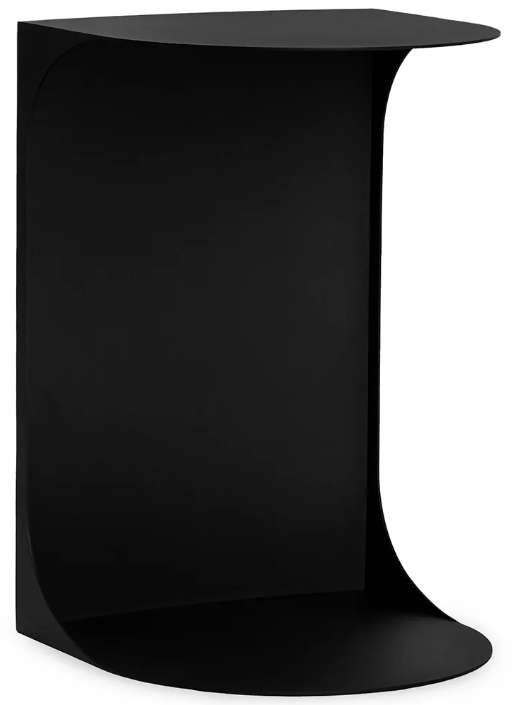 Classic Home Cote Black Accent Table-0