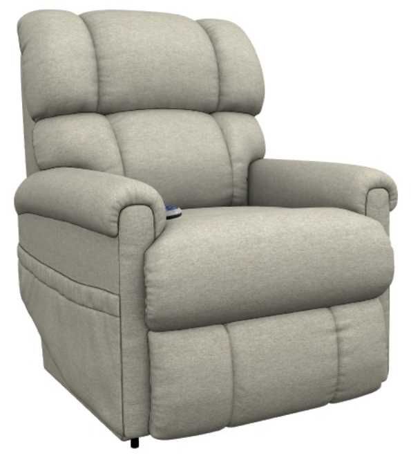 La-Z-Boy® Pinnacle Platinum Antique Power Lift Recliner with Headrest and Lumbar-0