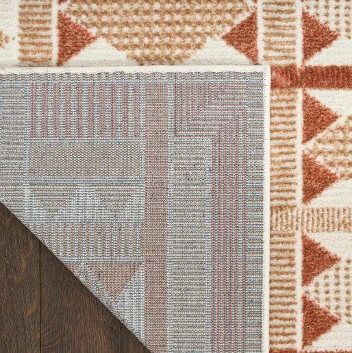 Nourison Home™ Nordic NRC06 Rust 5'x7' Style 1 Area Rug-2