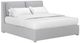 A.R.T. Furniture® Grant Aluminum Queen Upholstered Panel Bed-0