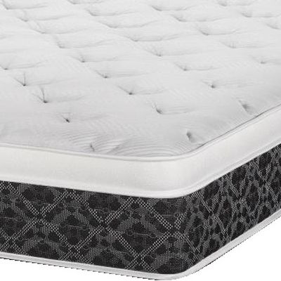 Kingsdown® Coralberry Wrapped Coil Pillow Top California King Mattress and Ellis Standard Foundation-2