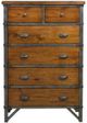 Mazin Furniture Holverson Rustic Brown Chest-1