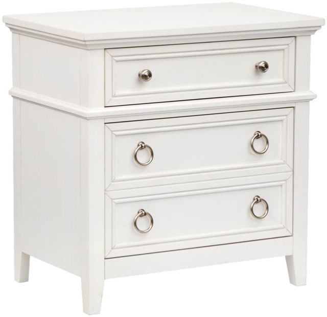 Magnussen Home® Juniper Hill Whisper White Drawer Nightstand-0