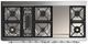 Ilve® Majestic III 60" White Pro Style Dual Fuel Liquid Propane Range with Solid Door and Chrome Trim-3