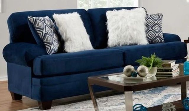 Albany Industries Groovy Navy Sofa-0