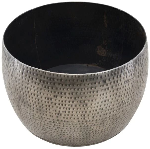Powell® Dreyfus Brown Storage Drum with Silver Base-2