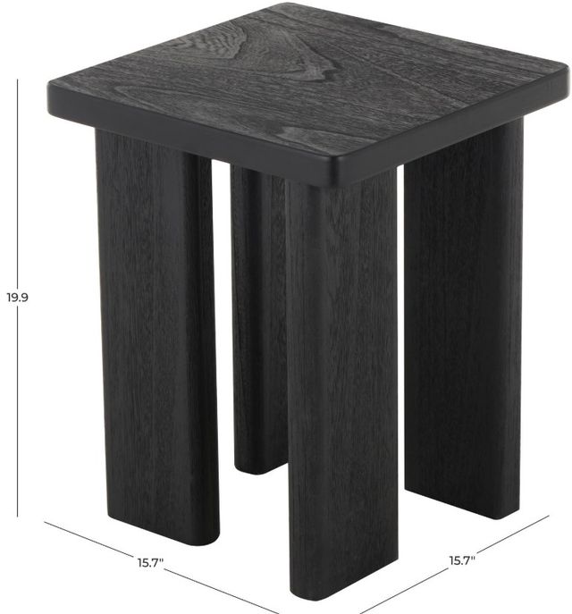Deco Marche Black Side Table-1
