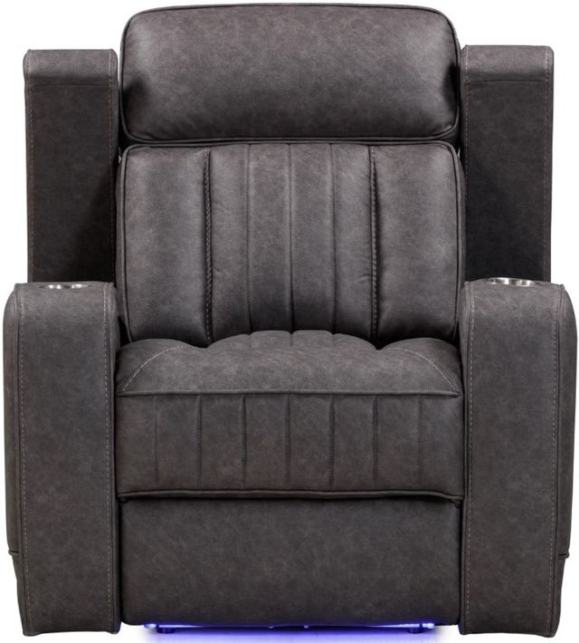 Parker House® Equinox Mercury Power Theater Recliner with Headrest-2
