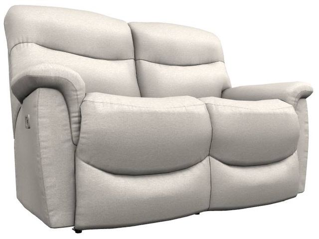 La-Z-Boy® James Oyster Power Reclining Loveseat with Headrest-0