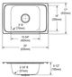 Elkay Celebrity® Stainless Steel Single Bowl Drop-in Classroom ADA Sink-1