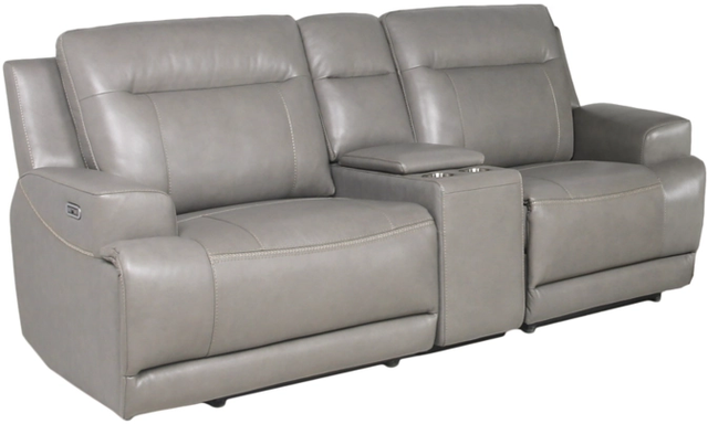 Signature Design by Ashley® Goal Keeper 3-Piece Gray Reclining Sectional-0