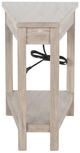 Sunny Designs™ Wheat Chairside Table with Power Strip-2