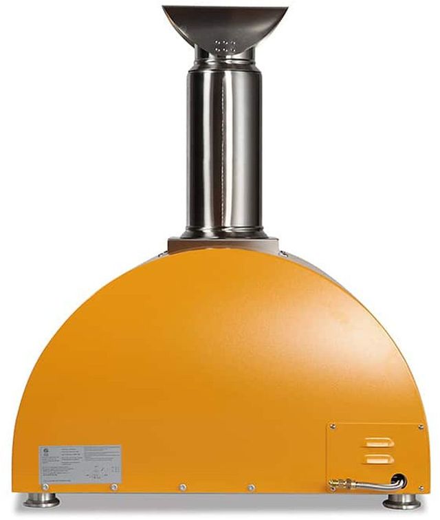 Coyote® 30" Yellow Hybrid Multi-Fuel Pizza Oven-2