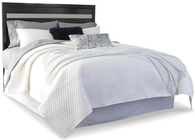 Signature Design by Ashley® Starberry 6-Piece Black Queen/Full Panel Bed Set-1