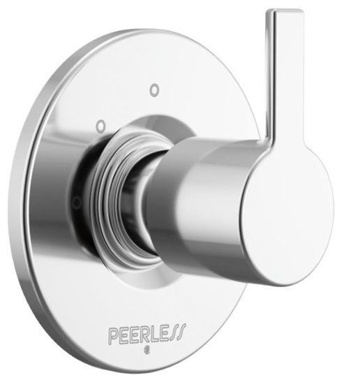 Peerless Flute™ Chrome In-wall Diverter Trim-0