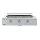 Caliber™ Rockwell Social 48" 3-Burner Stainless Steel Built-In Liquid Propane Grill with Chrome Hardware-0