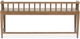 Magnussen Home® Lindon Belgian Wheat Arm Bench with Low Back-3