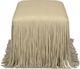 TOV Furniture Shag Me Tan Bench-4