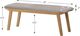 Winners Only® Uptown Gray/Natural Oak Bench-2