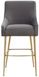 TOV Furniture Beatrix Dark Gray Counter Stool-3