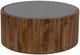 Porter International Designs Pinion Black Coffee Table with Walnut Base-0