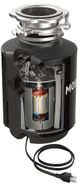 Moen® GX Series 0.75 HP Continuous Feed Black Garbage Disposal-5