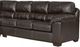 Affordable Furniture 5650 2-Piece Austin Chocolate Sectional-3