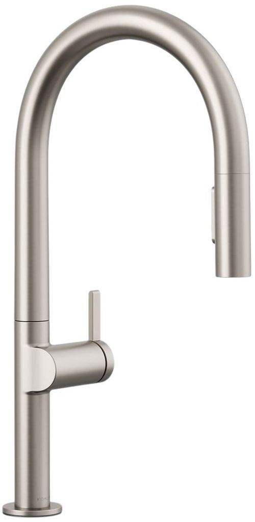 KOHLER® Components® Vibrant Stainless Touchless Kitchen Sink Faucet with 2-Function Sprayhead-0