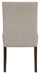 Homelegance® Paulson Taupe/Wire Brushed Brown Side Chair-4
