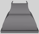 Vent-A-Hood® Designer Series 42" Gunsmoke Wall Mounted Range Hood-0