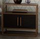 Diamond Sofa® Empire Dark Brown/Gold End Table-0