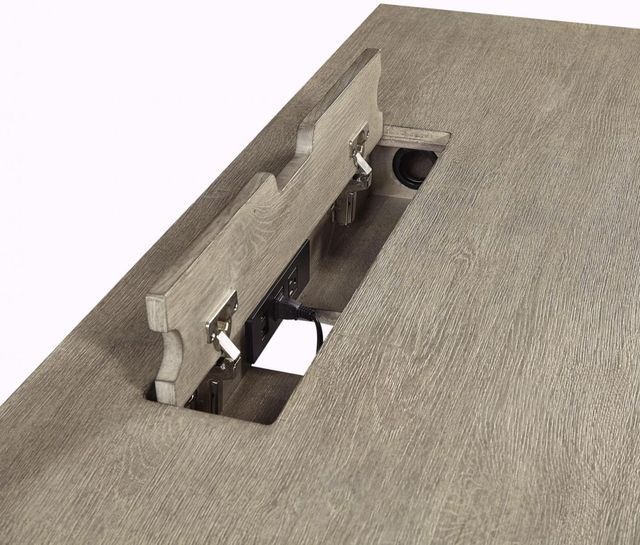 aspenhome® Platinum Gray Linen 60" Lift Desk-3