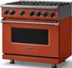 Viking® 7 Series 36" Spiced Cider Pro Style Liquid Propane Gas Range-3