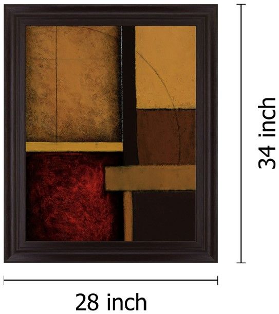 Classy Living Sultry Ember Wall Art-1