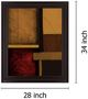 Classy Living Sultry Ember Wall Art-1