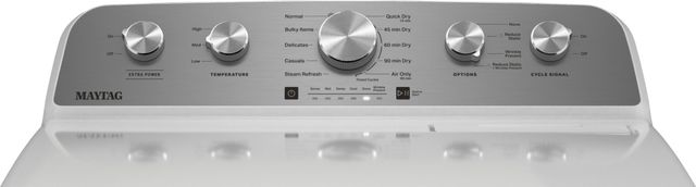 Maytag® White 7.0 Cu. Ft. Front Load Electric Dryer-5