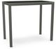 Amisco Customizable Harrison 42" Glass Bar Table-0
