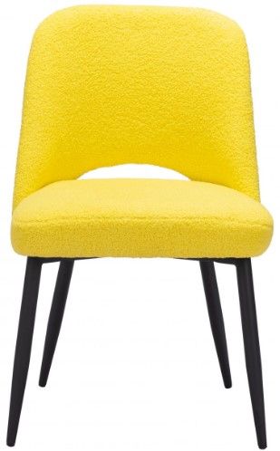 Zuo® Modern Teddy Yellow Dining Chair-1