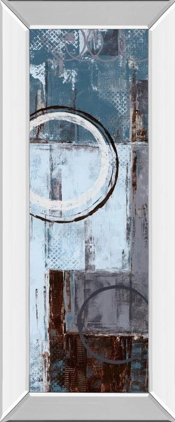 Classy Art Cool Dance I by Maria Donovan Mirror Framed Wall Art-0