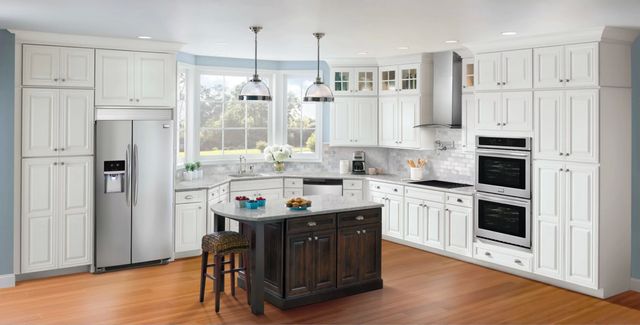 Frigidaire® 30" Stainless Steel Glass Canopy Wall Ventilation-5