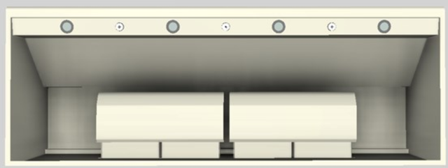 Vent-A-Hood® 66" Biscuit Wall Mounted Range Hood-1