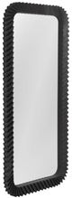 Bassett Mirror Kindlow Sandblasted Black Floor Mirror-1