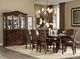 Mazin Furniture Lordsburg Brown Cherry Dining Table-3