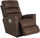 La-Z-Boy® Liam Espresso Leather Power Rocking Recliner with Headrest and Lumbar-2