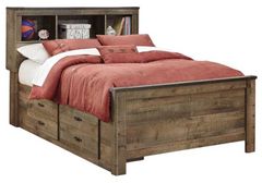 Signature Design by Ashley® Trinell Brown Full Bookcase Bed
