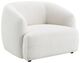 ACME Furniture Lucifer White Shimmer Chenille Chair-0