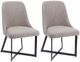 Bassett Mirror Trucco 2-Piece Brown Dining Side Chair-0