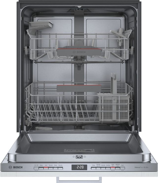Bosch® 300 Series 24" Panel Ready Top Control Built-In Dishwasher-1
