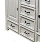 Million Dollar Rustic Frosted White Gun Chest-1